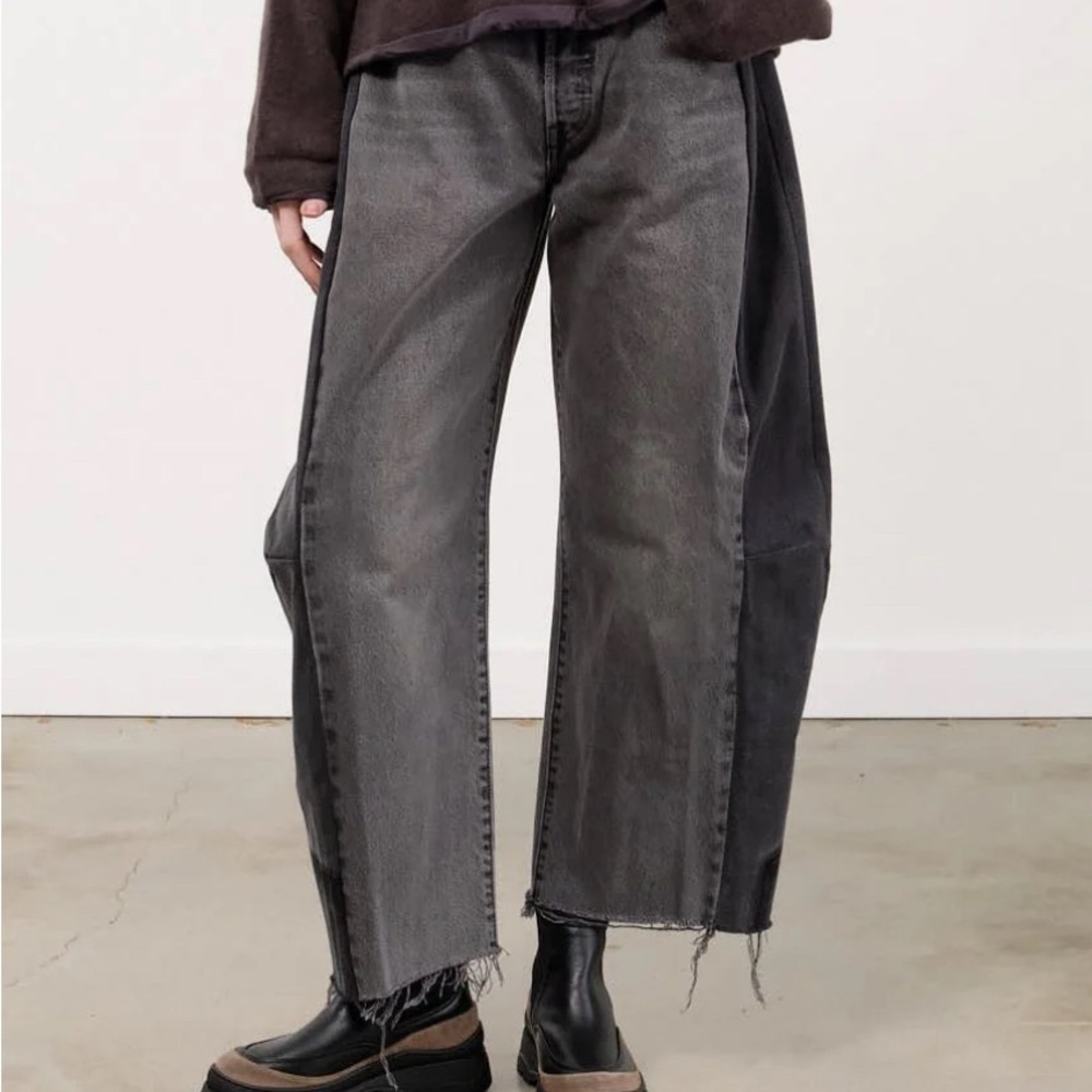 B Sides Lasso Levi's Dark Gray Denim Jeans